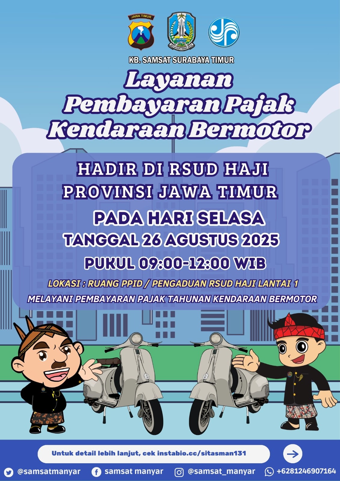 ADA PAK LEMAN DI RSUD HAJI PROVINSI JAWA TIMUR